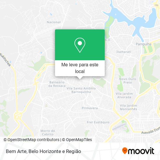 Bem Arte mapa