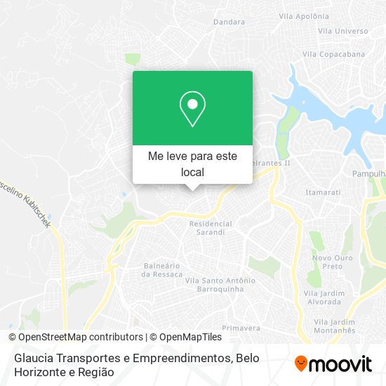 Glaucia Transportes e Empreendimentos mapa