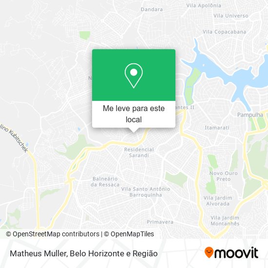 Matheus Muller mapa