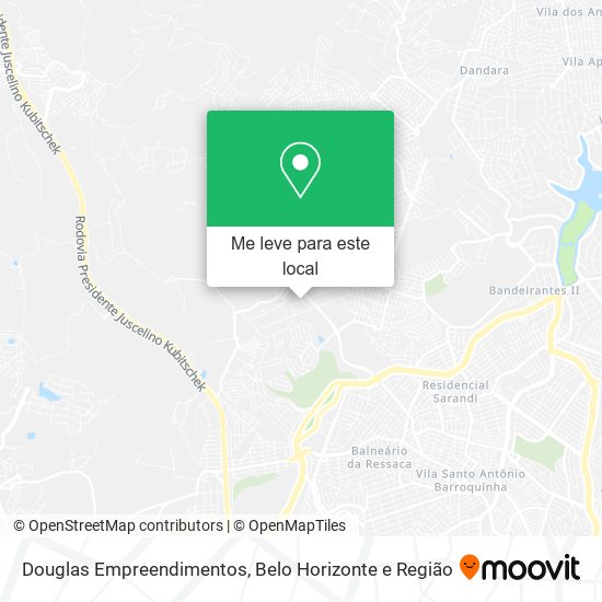 Douglas Empreendimentos mapa