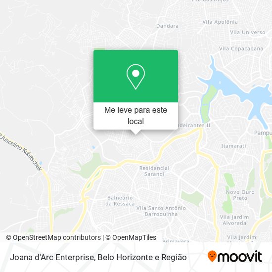 Joana d'Arc Enterprise mapa
