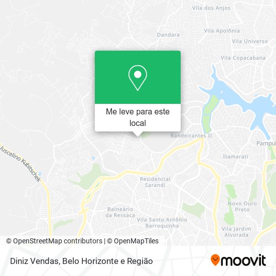 Diniz Vendas mapa
