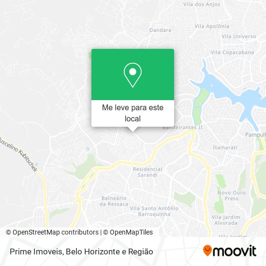 Prime Imoveis mapa