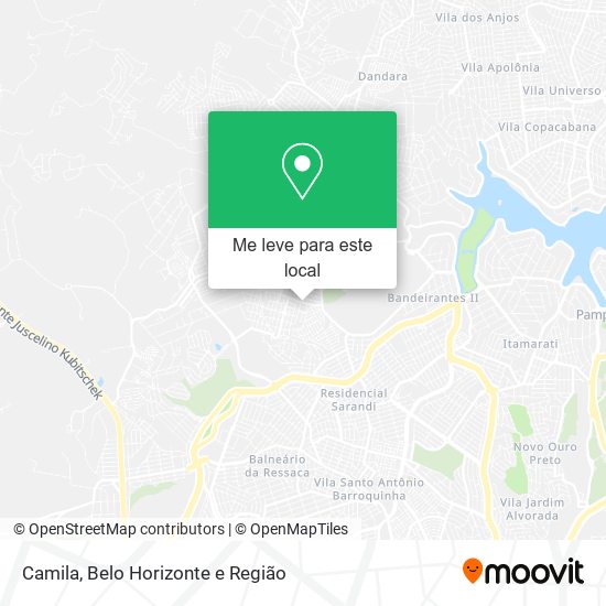Camila mapa