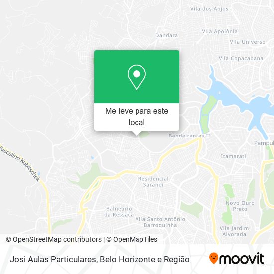 Josi Aulas Particulares mapa