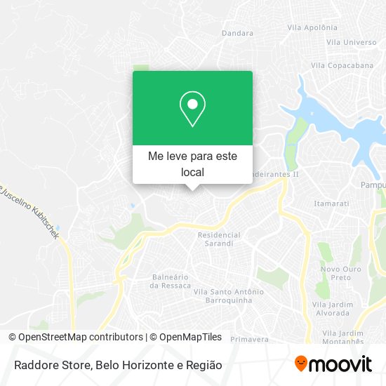 Raddore Store mapa