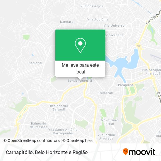 Carnapitólio mapa