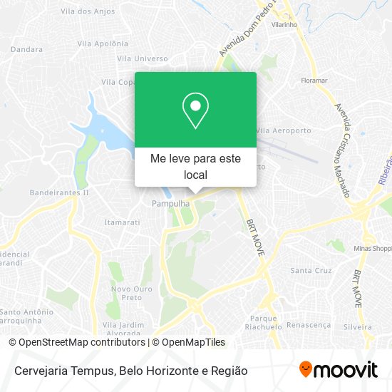 Cervejaria Tempus mapa