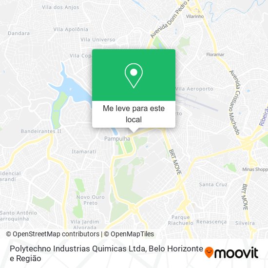 Polytechno Industrias Quimicas Ltda mapa