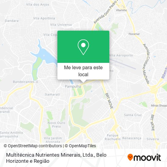 Multitécnica Nutrientes Minerais, Ltda. mapa