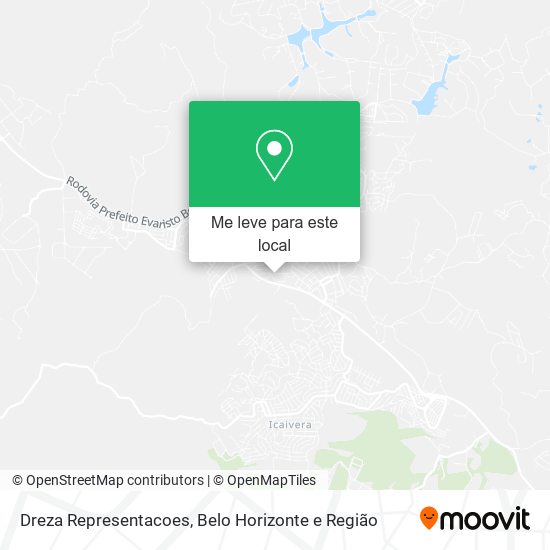 Dreza Representacoes mapa