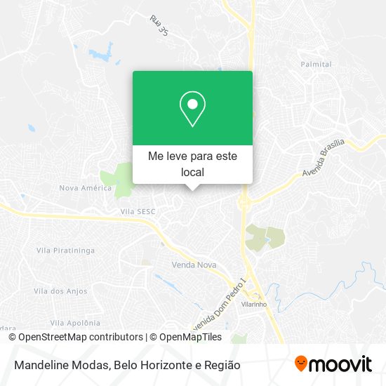 Mandeline Modas mapa