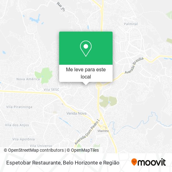 Espetobar Restaurante mapa