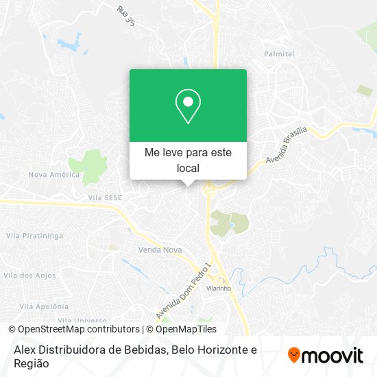 Alex Distribuidora de Bebidas mapa