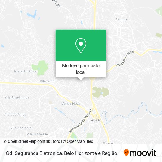 Gdi Seguranca Eletronica mapa