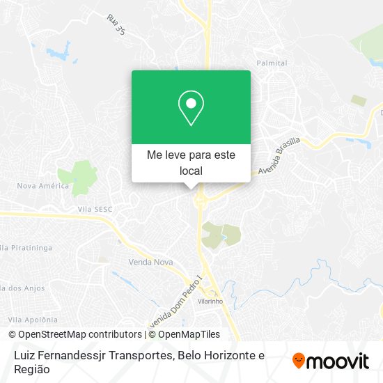 Luiz Fernandessjr Transportes mapa