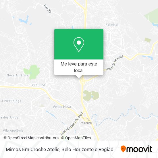 Mimos Em Croche Atelie mapa
