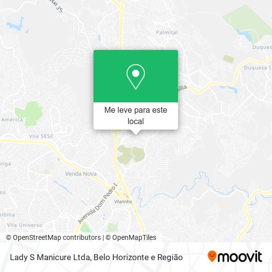 Lady S Manicure Ltda mapa