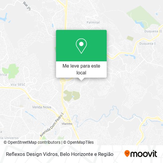 Reflexos Design Vidros mapa
