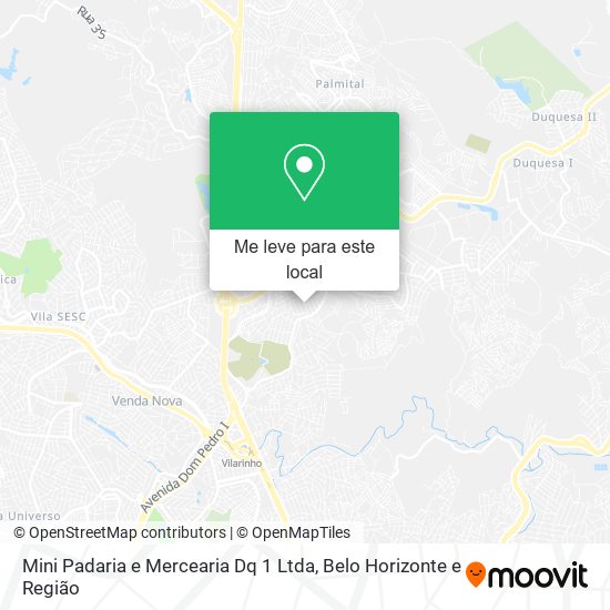 Mini Padaria e Mercearia Dq 1 Ltda mapa