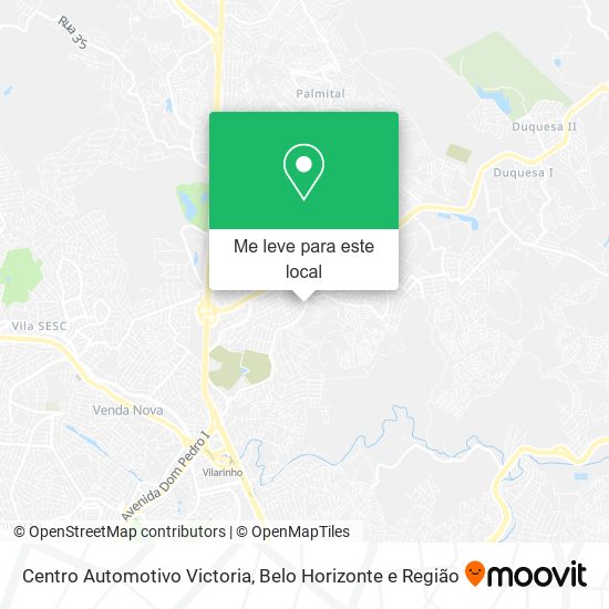 Centro Automotivo Victoria mapa