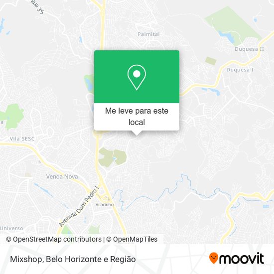 Mixshop mapa