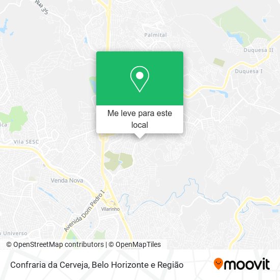 Confraria da Cerveja mapa