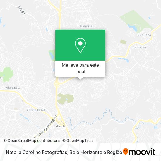 Natalia Caroline Fotografias mapa