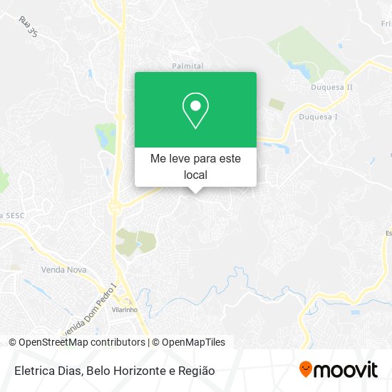 Eletrica Dias mapa