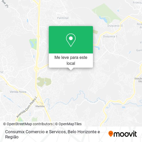 Consumix Comercio e Servicos mapa