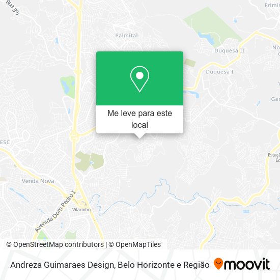 Andreza Guimaraes Design mapa