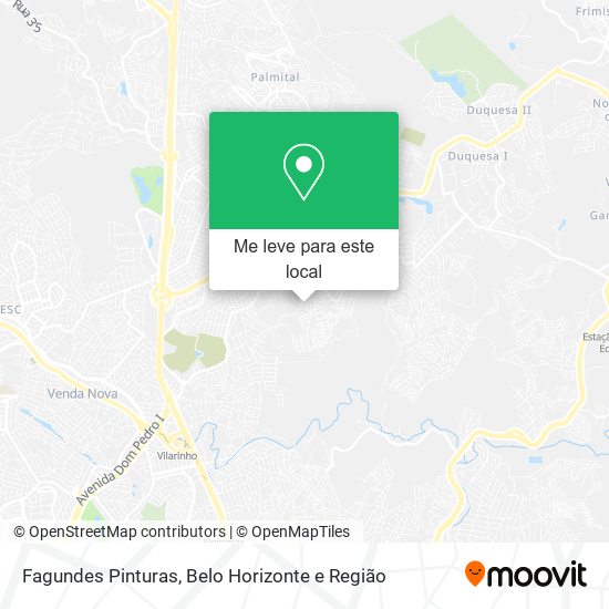 Fagundes Pinturas mapa