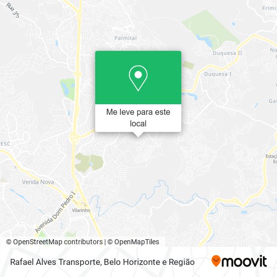 Rafael Alves Transporte mapa