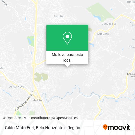 Gildo Moto Fret mapa