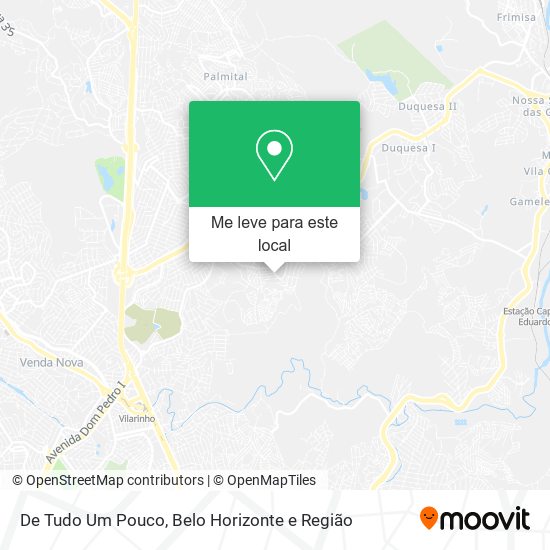 De Tudo Um Pouco mapa