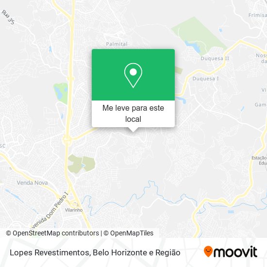 Lopes Revestimentos mapa
