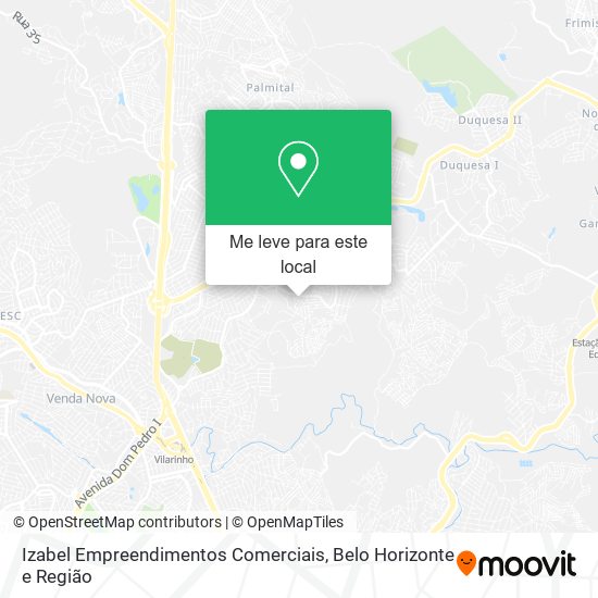 Izabel Empreendimentos Comerciais mapa