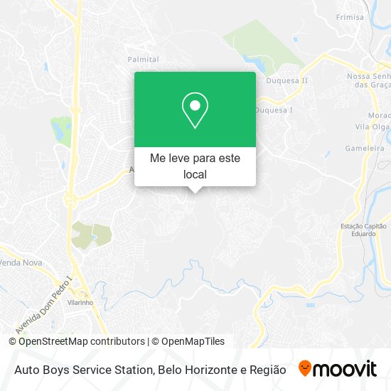 Auto Boys Service Station mapa