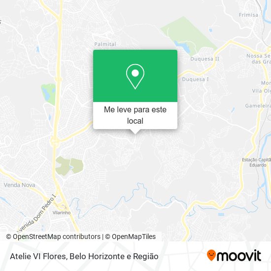 Atelie VI Flores mapa