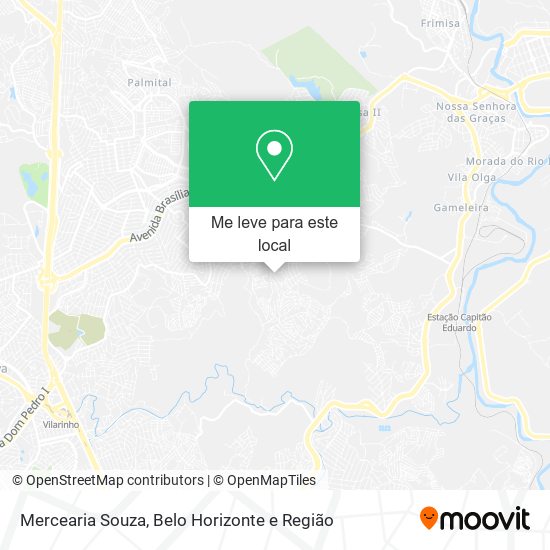 Mercearia Souza mapa