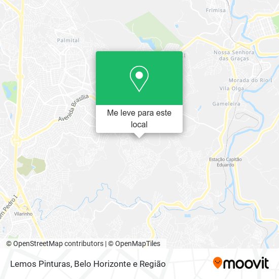 Lemos Pinturas mapa