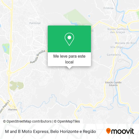 M and B Moto Express mapa