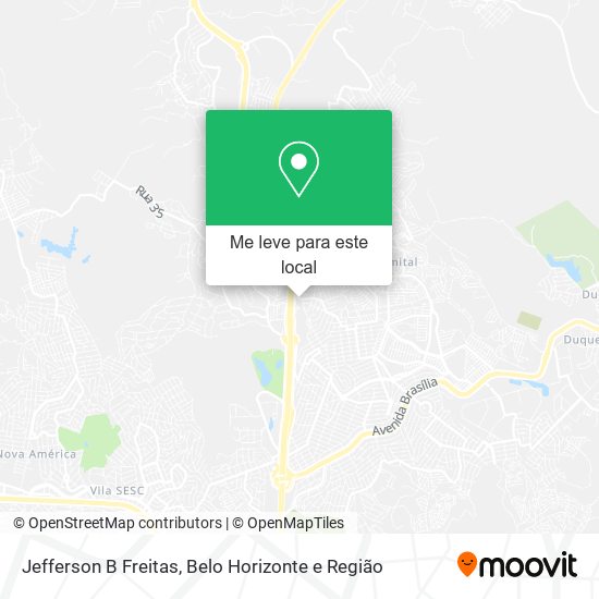 Jefferson B Freitas mapa