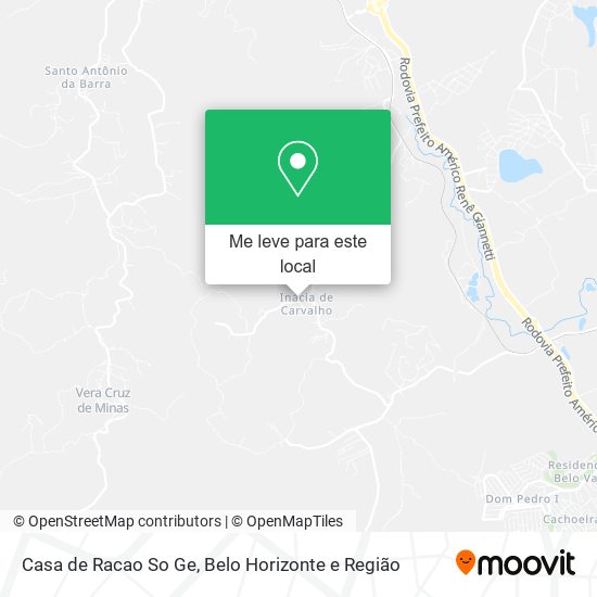 Casa de Racao So Ge mapa