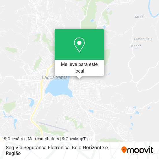 Seg Via Seguranca Eletronica mapa