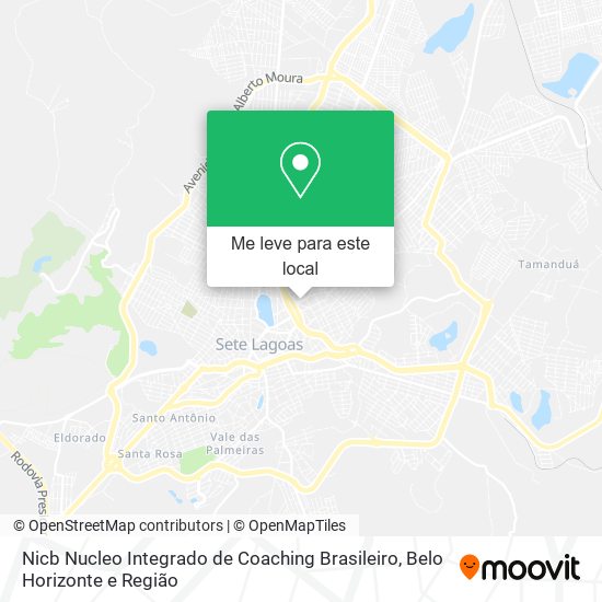 Nicb Nucleo Integrado de Coaching Brasileiro mapa