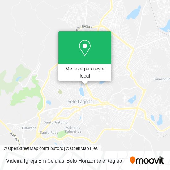 Videira Igreja Em Células mapa
