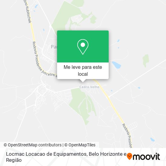Locmac Locacao de Equipamentos mapa