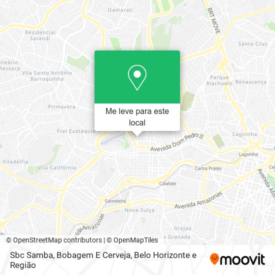 Sbc Samba, Bobagem E Cerveja mapa