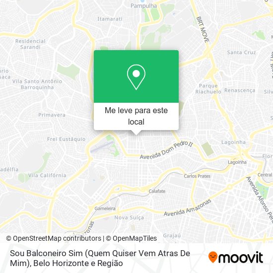 Sou Balconeiro Sim (Quem Quiser Vem Atras De Mim) mapa